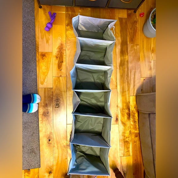 Target Storage & Organization Double Clip 6 Tier Hanging Closet